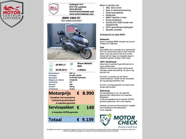 bmw - c-650-gt