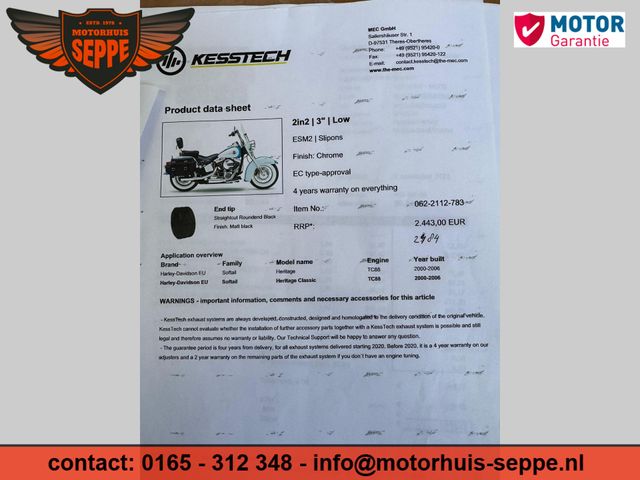 harley-davidson - heritage-softail