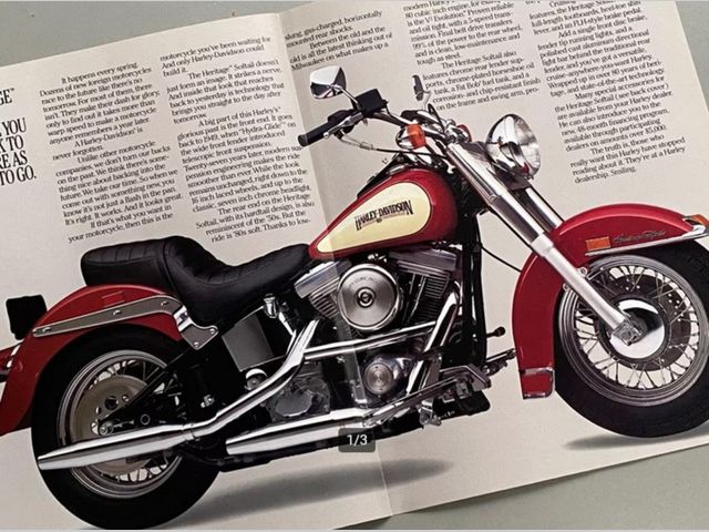 harley-davidson - heritage-softail-flst