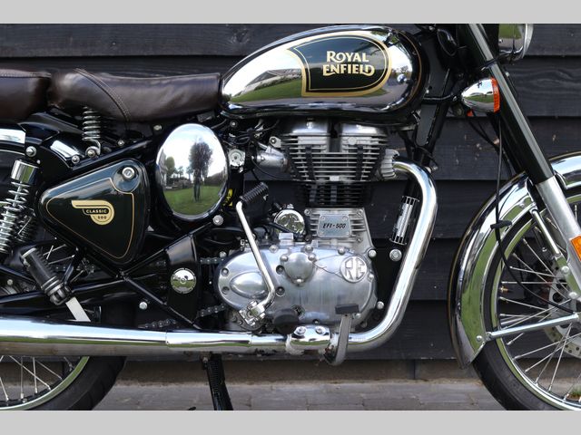 royal-enfield - classic-500-chrome