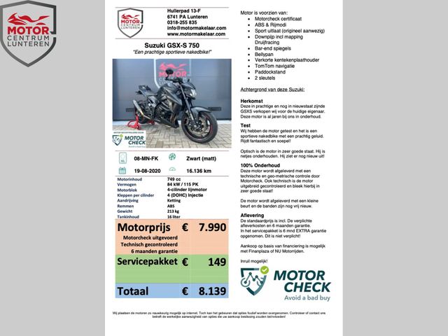 suzuki - gsx-s-750-a